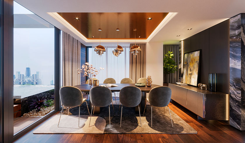 Nội thất cao cấp The Privé - Mẫu 3