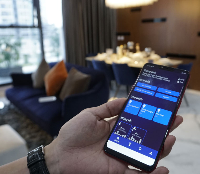 Hệ sinh thái công nghệ 4.0 tại The Privé - Mẫu 1