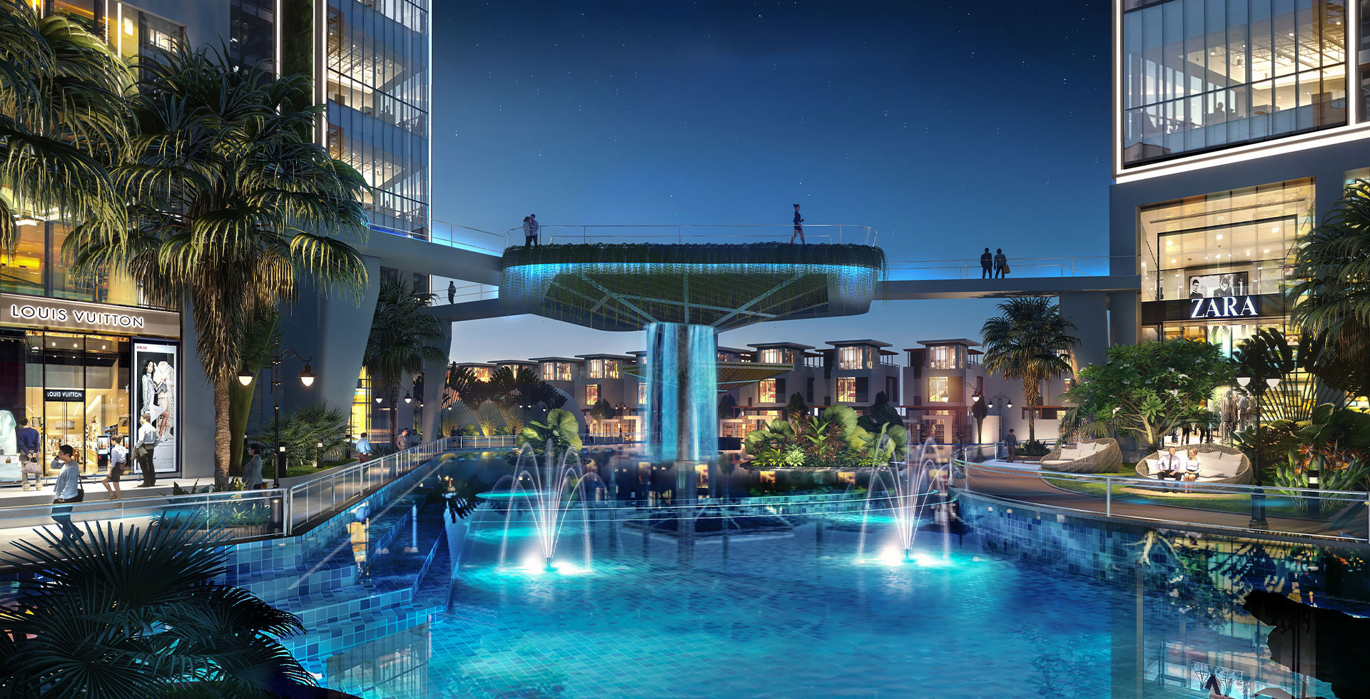 Nhạc nước đỉnh cao tại The Privé